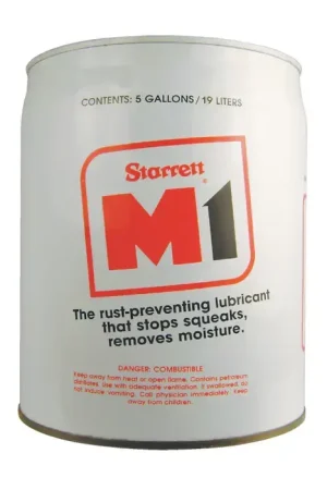 Secure Checkout STARRETT 93233 Lubricant Type, 5 Gallon Container Size Movement Lubrication
