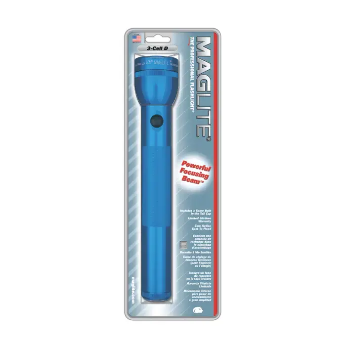 MAG-LITE S3D116 All Purpose Type, Aluminum Body Type, D Battery Type Standard Flashlight Clearance