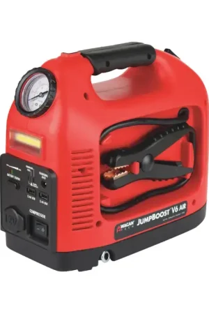 WAGAN EL7550 12 Voltage, 600 Amperage Rating, 200 Starter Amperage Car Battery Charger Premium
