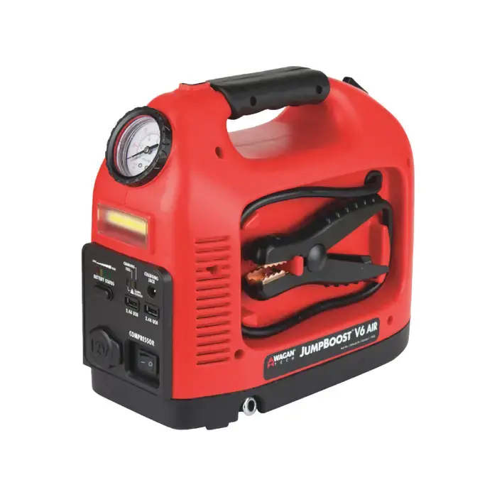 WAGAN EL7550 12 Voltage, 600 Amperage Rating, 200 Starter Amperage Car Battery Charger Premium