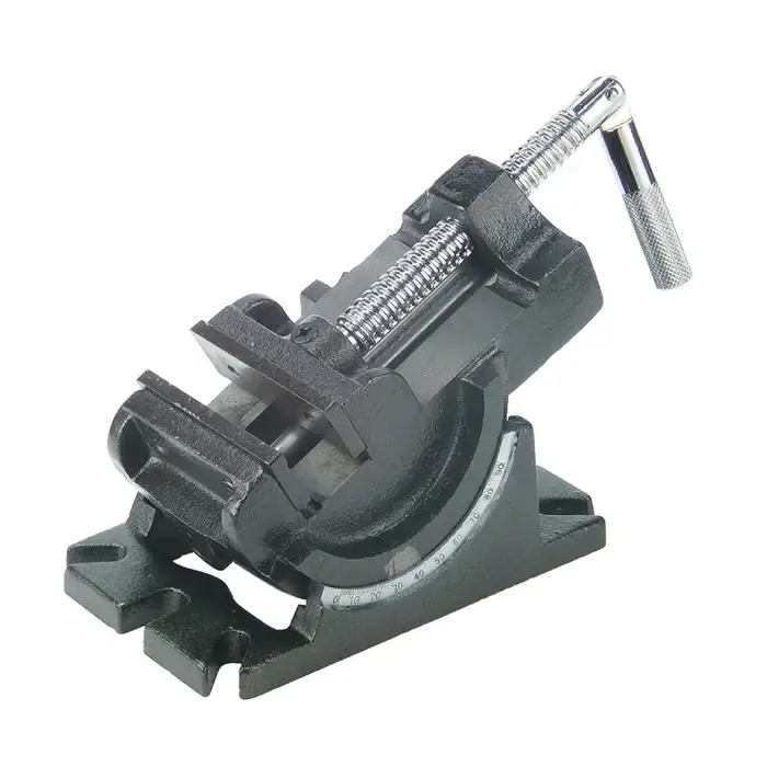 Limited Offer TTC AAV-3 3-1/4" Jaw Width, 1-1/4" Jaw Depth, 3-1/8" Jaw Opening Angle Machine Vise