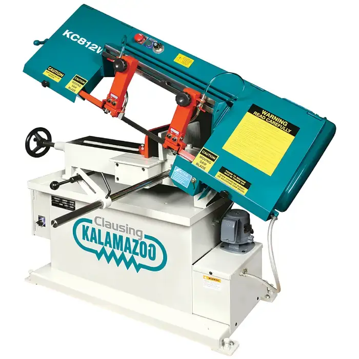 CLAUSING KALAMAZOO KC812W 1 HP Horsepower Wet Horizontal Bandsaw Big Sale