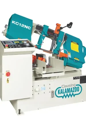 CLAUSING KALAMAZOO KC12NC 5 HP Horsepower Production Horizontal Horizontal Bandsaw Today Only