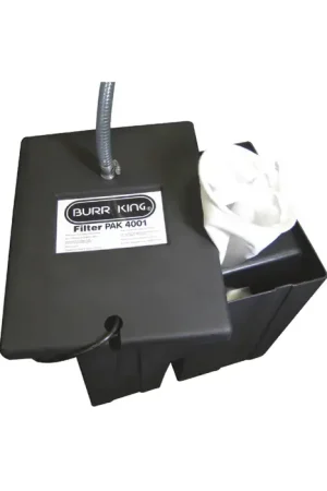 Trusted Brand BURR KING 4001A Filter Pak Type, Vibratory Bowls or Tubs For Use With Filter Pak