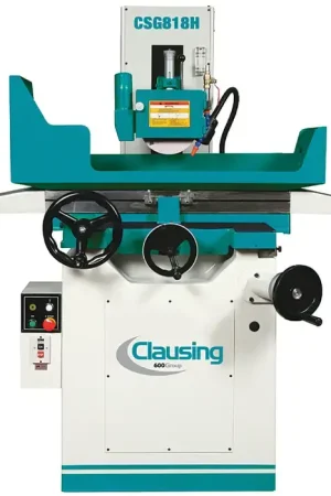 One Day Deal CLAUSING CSG818H 8" x 18" Table, 2 HP Surface Grinder