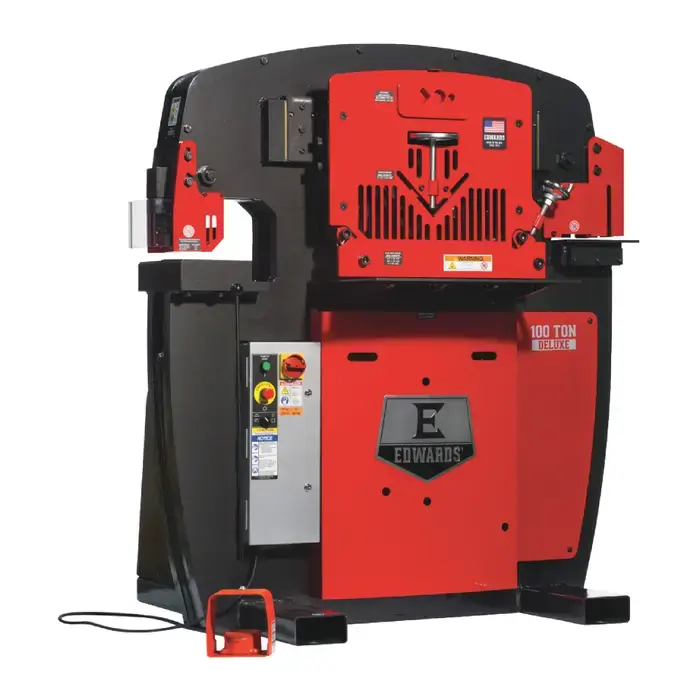 EDWARDS IW55-3P208-1014 55 Ton Punching Pressure Stationary Ironworker Low Price