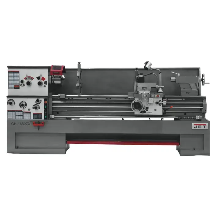 JET 321595 18" Swing Over Bed 80" Distance Between Centers Engine & Toolroom Production Lathe Buy Online