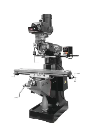 JET ELITE 894347 3 HP Knee Type Vertical Milling Machine Next Day Delivery