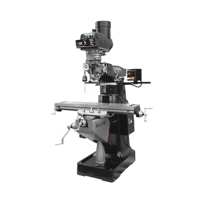 JET ELITE 894347 3 HP Knee Type Vertical Milling Machine Next Day Delivery