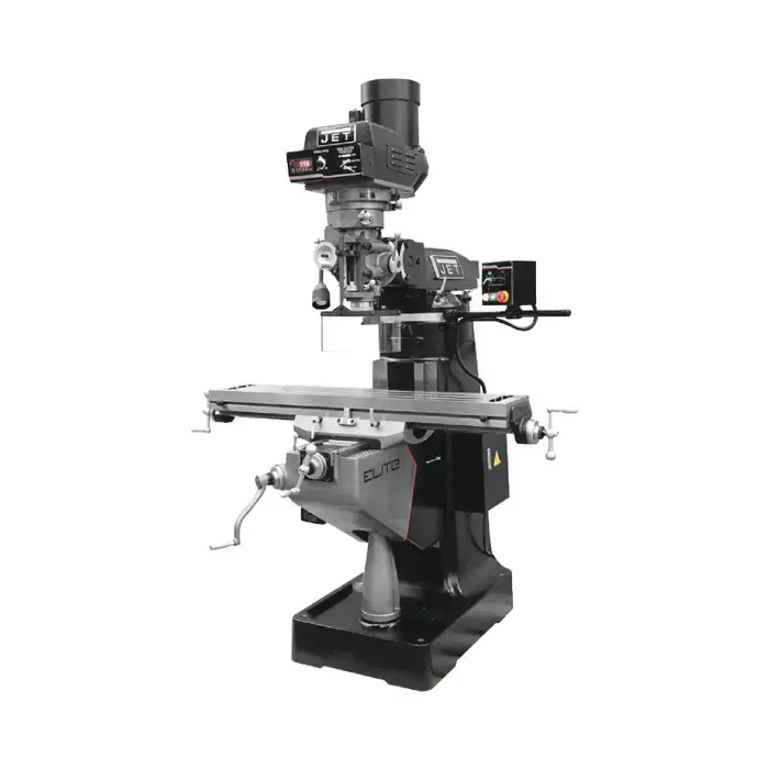 JET ELITE 894367 3 HP Knee Type Vertical Milling Machine Certified