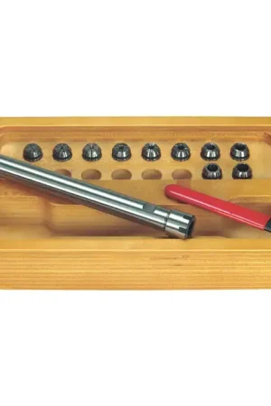 Must Have T&O 15825 ER16 3/4" SS, 12 Piece Collet Chuck Holder Set