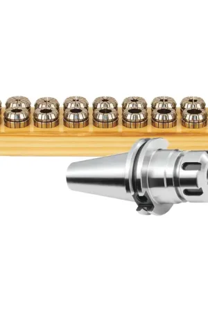 SHARK TOOLS STER2527516 ER25 CAT 40, 17 Piece Collet Chuck Holder Set Deal