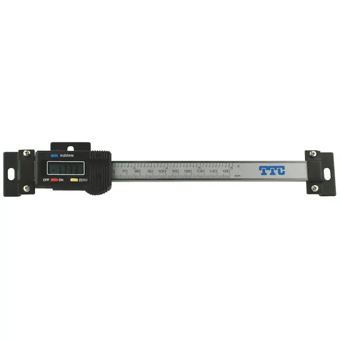 TTC 812-101 6" Travel .0005"(.01mm) Resolution Horizontal Scale Digital Readout Scale Flash Sale