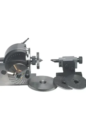 TTC B50 2MT Head Stock Taper, 6-1/2" Swing, 4" Center Height, Semi-Universal Dividing Head Seasonal Sale
