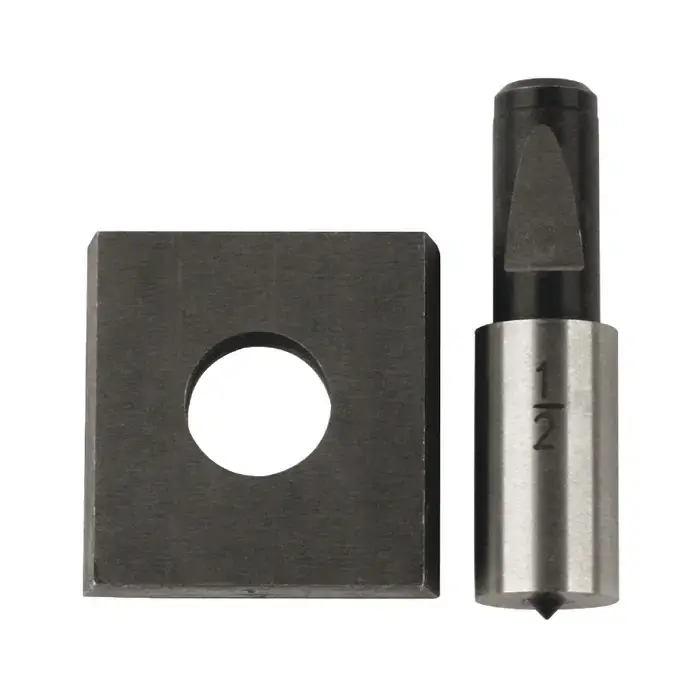 HEINRICH H71SQ/H72SQ-1/2 1/2" Size For Use With Heinrich Bench Punch Model 6 Punch Punch & Die Set Fresh Stock