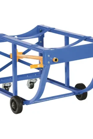 VESTIL RDC-60-5-PO 800 lbs. Load Capacity, Rotating Drum Cart Type Drum Handling Truck Affordable