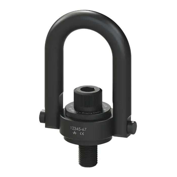 Direct From Factory AMERICAN DRILL 23102 7,000 Ibs. Rated Capacity, 3/4"-10 Thread Size, 4-4/5" Ring Opening Hoist Rings, Hooks, Lifting Accessory