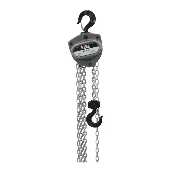 Big Sale JET 201115 1-1/2 Tons Load Capacity, 15‘ Maximum Lift Distance, Manual Lift Speed Hoist