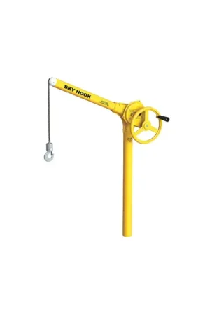 New Arrival SKY HOOK 87-SH 1/4 Ton Load Capacity, 75" Maximum Lift Distance, 1" Per Handwheel Revolution Lift Speed Hoist