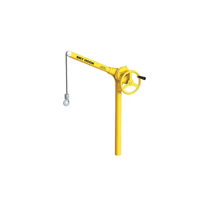 New Arrival SKY HOOK 87-SH 1/4 Ton Load Capacity, 75" Maximum Lift Distance, 1" Per Handwheel Revolution Lift Speed Hoist