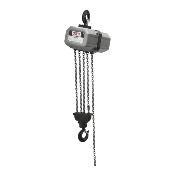 Buy Today JET 531500 5 Tons Load Capacity, 15‘ Maximum Lift Distance, 6.2 FPM Lift Speed Hoist