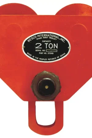 Big Sale WESCO 272159 2,000 lbs. Load Capacity, 3-1/2" - 5-7/8" Flange Width Trolley