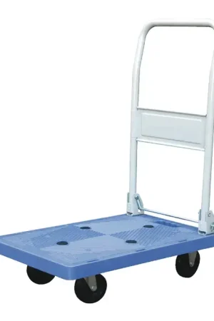 VESTIL FPT-1624 250 lbs. Load Capacity, 10" Overall Height, Poly on Poly Wheel Type Hand Truck Crafted