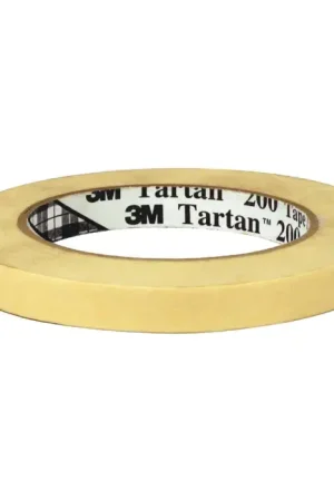 3M 200 1/2" Width, 60 Yards Length, Tan Color Tape Free Returns