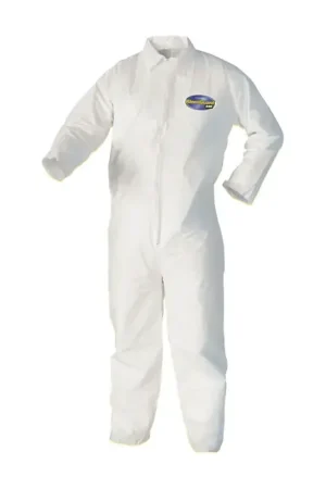 KLEENGUARD 44317 XXXXL Size, White Color, Spunbond Polypropylene Material Body Suit Hassle-Free Returns