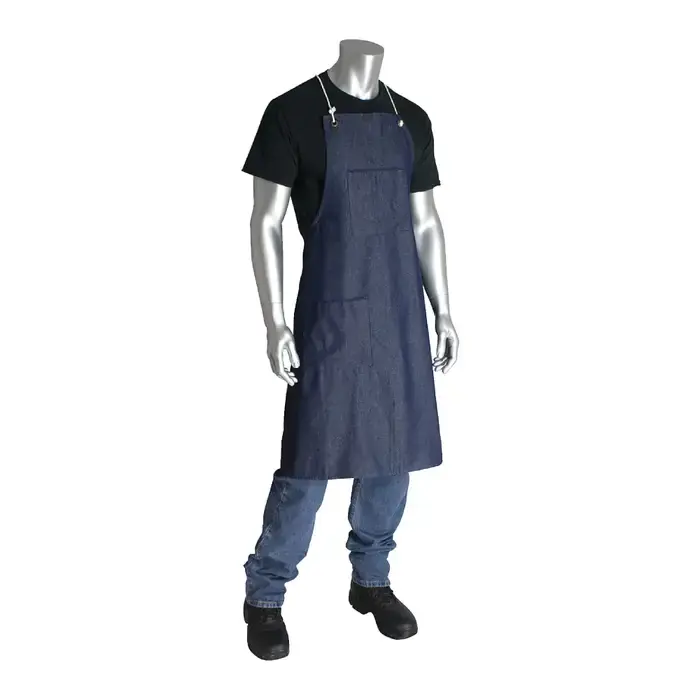 TTC A2836D3BT Large Size, 34" Length, Denim Material Apron Grab Now