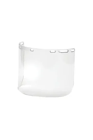 Holiday Sale PYRAMEX S1010 FaceShield Headgear Style, Clear Window Color, Clear Lens Shade Face Shield