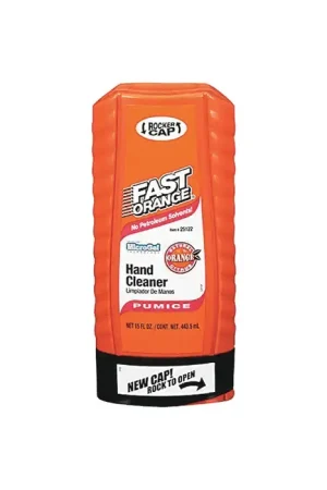 FAST ORANGE PX25122 Hand Cleaner Type, Pumice Lotion Hand Cleaner Form, 15 oz. Container Size Industrial Hand Cleaner Soap While Supplies Last