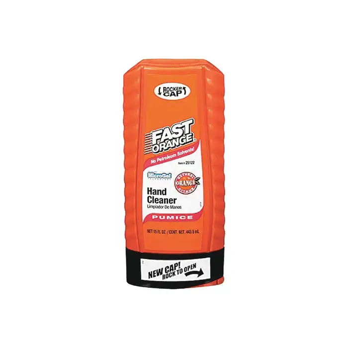 FAST ORANGE PX25122 Hand Cleaner Type, Pumice Lotion Hand Cleaner Form, 15 oz. Container Size Industrial Hand Cleaner Soap While Supplies Last