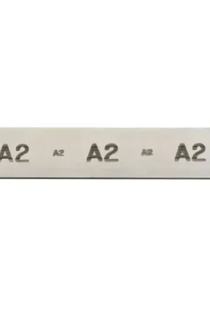 STARRETT 57632 3/4" Thickness, 8" Width, 18" Length Air Hardening Ground Flat Stock Direct From Factory