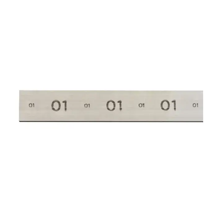 Authentic STARRETT 54397 5/16" Thick, 2" Width, 36" Length Oil Hardening Ground Flat Stock