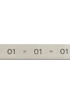 Professional Grade STARRETT 54541 2" Thick, 4" Width, 36" Length Oil Hardening Ground Flat Stock