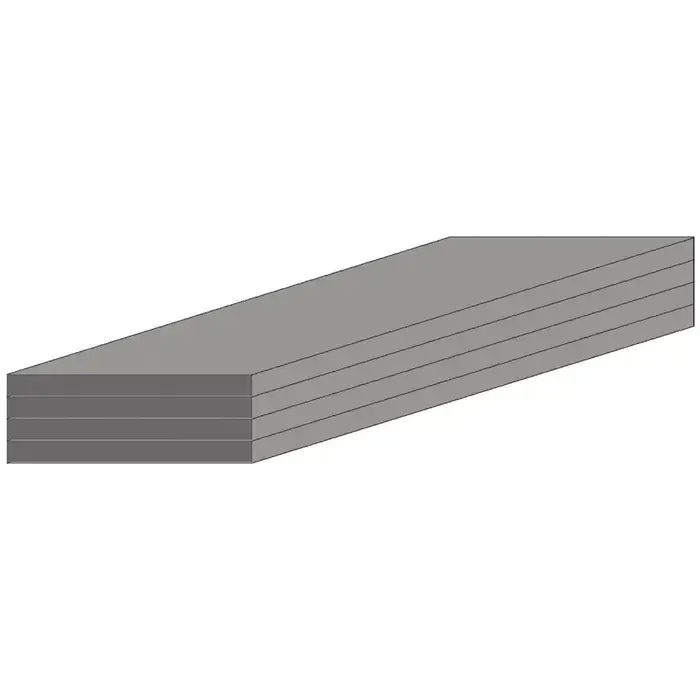 TTC 73-017-789 3/8" Thickness, 24" Length, 24" Width Flat Aluminum Stock Genuine