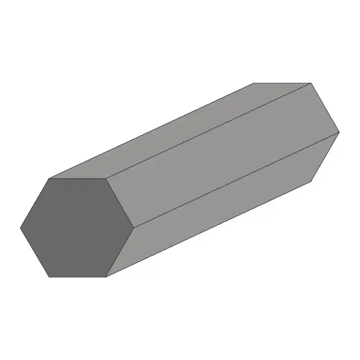 Price Drop TTC 73-016-774 3/4" Thickness, 72" Length Hexagon Steel