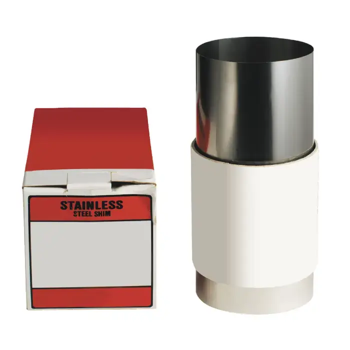 TTC 10006 .006" Thick, 6" Width, 300 Stainless Steel Metal Shim Stock Professional Grade
