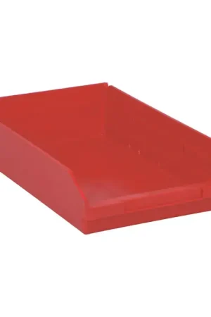 AKRO-MILS 30-178 Shelf Bins Type, Red Color, Industrial Grade Polymers Material Storage Bin Reduced Price