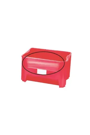QUANTUM STORAGE SYSTEMS WMS 533 Windows Type, Clear Color Storage Bin Final Sale