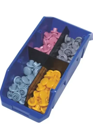 Limited Offer QUANTUM STORAGE SYSTEMS CD1887 Quick Pick Double Hopper Bin Type, Black Color Storage Divider
