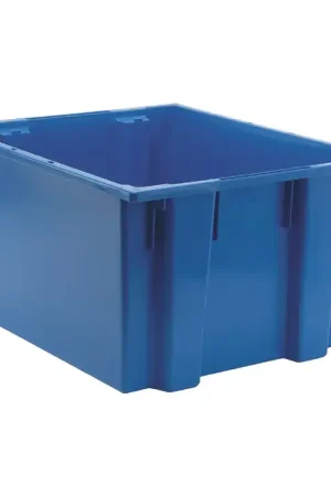 Deal QUANTUM STORAGE SYSTEMS SNT230BL Totes Type, Blue Color, Polypropylene Material Tote