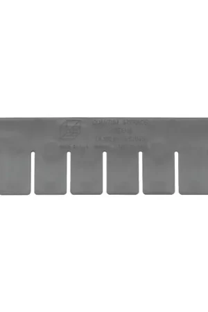 QUANTUM STORAGE SYSTEMS DG 92060 Long Divider Type, Black Color Storage Divider Budget