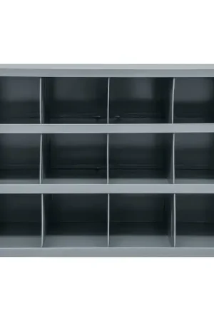DURHAM 330-95 Sturdy All Steel Parts Bin Type, 12 No. of Compartments, 33-3/4" Width Bin Stationary Cabinet Direct From Factory