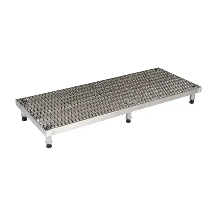 VESTIL AHW-H-2472-A Adjustable Work Mate Stand Type, 23-5/8" Width, 72" Depth Stationary Work Bench / Table Professional Grade
