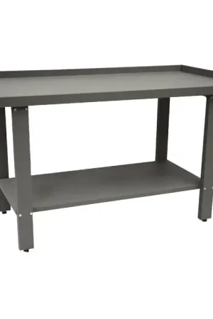Place Order HOMAK GW00550150 Work Bench Type, 59" Width, 27-1/2" Depth Stationary Work Bench / Table