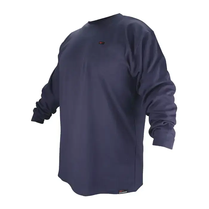 Must Have REVCO FTL6-NVY-S S Size, Navy Blue Color, Fire Resistant Protection Level Shirt