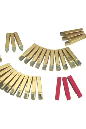TTC PRODUCTION 22-662-077 3/8" AL-6, AR-6, BL-6, BR-6, C-6, D-6, E-6 2-1/2", 3-1/2" OAL C5/C6 Carbide Tipped Brazed External Tool Bit Special Offer