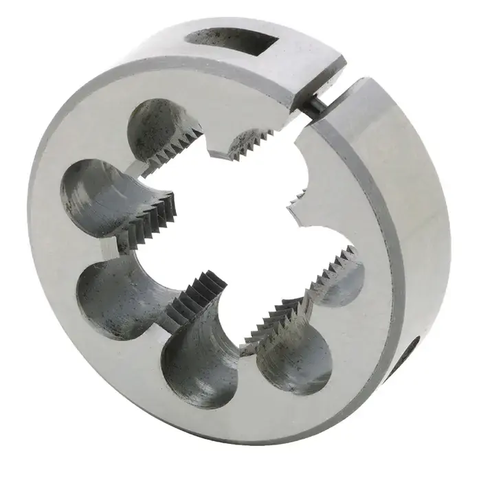 TTC 15-002-002 1/8"-27 NPT 1-1/2" OD, Right Hand High Speed Steel Round Adjustable Die Latest